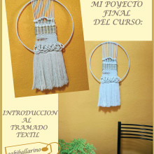 Mi Proyecto del curso: Introducción al tramado textil. Fiber Arts project by GABRIELA BALLARINO - 05.28.2020