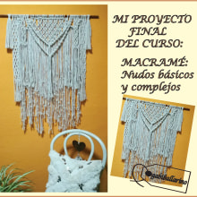 Mi Proyecto del curso: Macramé: nudos básicos y complejos . Macramé project by GABRIELA BALLARINO - 05.30.2020
