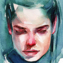 Aguarela - Esboço . Watercolor Painting project by Nuno Pinto - 05.30.2020