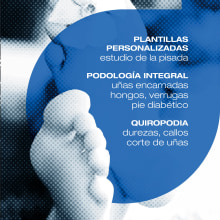 Rotulación para Clínica Podológica  . Advertising, Graphic Design, and Retail Design project by Nerea Díaz - 06.01.2020