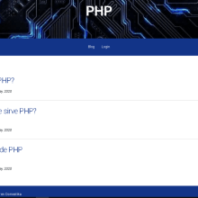 Mi Proyecto del curso: Introducción al desarrollo web con PHP. Un proyecto de CSS y HTML de Jessica Santana - 01.06.2020