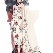 Mi Proyecto del curso: Ilustración de moda: de la pasarela al papel. Digital Illustration project by Ana Duque - 06.04.2020