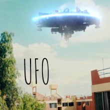 UFO. 3D, VFX, and 3D Animation project by Edwin Mendieta Rueda - 06.04.2020