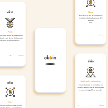 Ekin App. Un projet de UX / UI, Br, ing et identité, Conception d'icônes, Création de logos, Conception mobile , et Conception d'applications de Aroa Garcia Ambroa - 05.06.2020