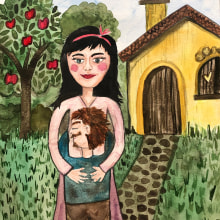 Mi Proyecto del curso: Introducción a la ilustración infantil. Ilustração tradicional projeto de Natalia Mesa - 07.06.2020