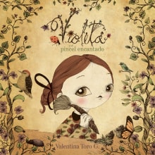 Violeta y el pincel encantado. Un proyecto de Ilustración tradicional y Escritura de Valentina Toro - 12.11.2014