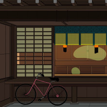 Mi Proyecto del curso: Ilustraciones animadas frame a frame "Meiji". Un proyecto de Ilustración tradicional, Animación, Ilustración digital e Ilustración animada de Juan Alcalá - 08.06.2020