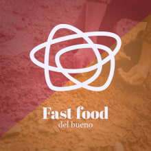 Fast food del bueno | Identidad visual. Un proyecto de Publicidad y Diseño gráfico de Germán Canencio - 09.06.2020