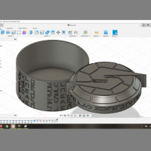Mi Proyecto del curso: Introducción al diseño e impresión en 3D. Modelagem 3D, e 3D Design projeto de Enrique Méndez - 09.06.2020