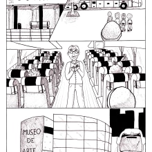 Mi Proyecto del curso: Técnicas de entintado para cómic e ilustración. Ilustração com tinta projeto de patri_elich - 09.06.2020