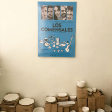 LOS COMENSALES. Un proyecto de Diseño, Ilustración, Cine y Diseño de carteles de CHICHINABO INC - 11.06.2020