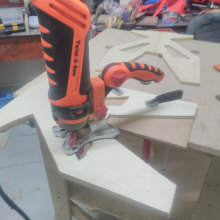 Mi Proyecto del curso: Carpintería profesional para principiantes. Un proyecto de Carpintería de Fabian Ayala Vega - 15.06.2020