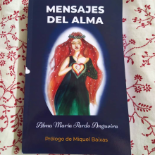 Portada de "Mensajes del Alma" por Alma María Pardo Angueira. Un proyecto de Ilustración tradicional y Diseño gráfico de Stela Sh - 14.11.2019