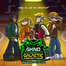 Cover Art: GKND Operation ALPHA . Animation, Comic, and Concept Art project by Cris Carvalho - 03.15.2020