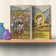 Mockup "El Lazarillo de Tormes". Ilustração tradicional, Design gráfico, Criatividade, e Composição fotográfica projeto de Pili Puig Esteve - 17.06.2020