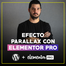 Efecto parallax en WordPress con Elementor PRO. Un proyecto de Diseño Web y Desarrollo Web de Sebastian Echeverri Jaramillo - 10.05.2020