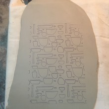 Mi Proyecto del curso: Serigrafía en papel (cerámica!). Serigrafia, e Cerâmica projeto de mariasasso - 20.06.2020