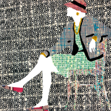 Coco Chanel. Un proyecto de Ilustración, Ilustración digital e Ilustración de retrato de O. Leticia Ramírez - 22.06.2020