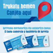 Cartel y bonos productos frescos Iurreta. Design gráfico projeto de Txomin González - 22.06.2020