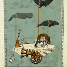 Cartelismo ilustrado. Traditional illustration, and Poster Design project by Amaia de la Iglesia - 04.24.2019
