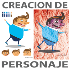 CREACION DE PERSONAJES CON ESTILO. Traditional illustration, Character Design, Comic, and Graphic Humor project by Diego Riemer - 06.20.2020