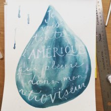 My project in Watercolor Paint Brush Calligraphy for Beginners course. Watercolor Painting, Acr, and lic Painting project by Patricia Otis - 06.27.2020