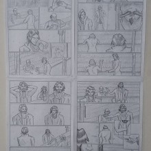 Mi Proyecto del curso: Dibujo a lápiz para cómics de superhéroes. Desenho a lápis projeto de Manuel Alamo Ramírez - 28.06.2020