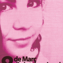 Dia Internacional de la Dona. Poster Design project by achoprop - 06.30.2020