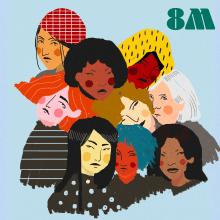 8M | Dia In . Ilustração tradicional, e Design gráfico projeto de Fernanda Fricke - 08.03.2020