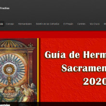 Consejo General de Hermandades y Cofradías. Web Design, e Desenvolvimento Web projeto de Javier Daza Delgado - 19.03.2014
