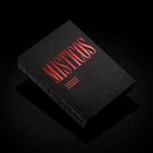Místicos — Catálogo y diseño expositivo. Un proyecto de Diseño editorial, Diseño gráfico y Señalética de Andrés Guerrero - 03.07.2020