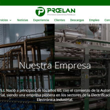 Proelan. Web Design, e Desenvolvimento Web projeto de Javier Daza Delgado - 03.07.2018