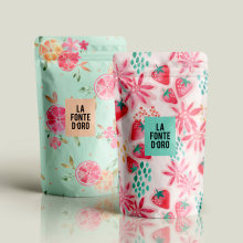 Mi Proyecto del curso: Packaging para sobres y latas de café. Un proyecto de Packaging y Pattern Design de Marina De Carolis - 04.07.2020
