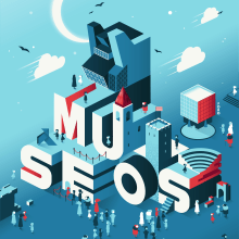 Vuelve a los Museos. Poster Design project by Tinti Nodarse - 07.04.2020
