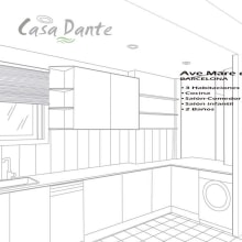 Casa Dante. Architecture project by Dontai Rodriguez Malavé - 07.15.2015