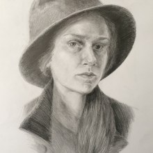 My project in Realistic Portrait with Graphite Pencil course. Un proyecto de Ilustración tradicional de A KJ - 10.07.2020