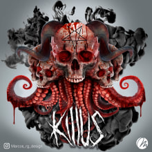 Killus Cover Design. Graphic Design project by Marcos Rodríguez González - 07.14.2020