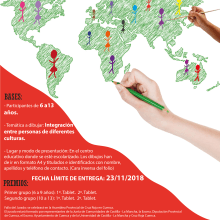 Cartel concurso de dibujo. Un progetto di Design di poster  di Ani González Moreno - 30.09.2018