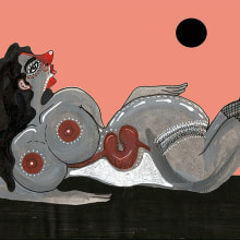 Con mas azúcar. Un proyecto de Ilustración tradicional de Mafalda Pasteris - 17.07.2020