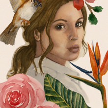 Mi Proyecto del curso: Retrato ilustrado en acuarela. Un proyecto de Pintura a la acuarela de Isabel Guzmán García-Huidobro - 28.05.2020