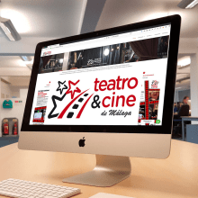 Escuela Teatro y Cine de Málaga. Web Development project by Daniel Santiago Maldonado - 07.17.2020