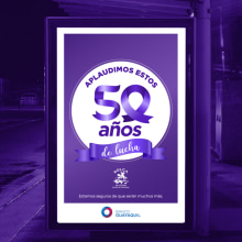50º aniversario de SOLCA - Manabí. Projekt z dziedziny Design,  Animacja, Animacje 2D i  Projektowanie plakatów użytkownika Joan Vargas - 18.07.2020