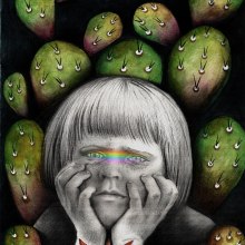 The cactus boy's dream. Desenho projeto de Marisa Zurita López - 18.07.2020