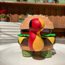 Turtle Burger :). Painting, Sculpture, Art To, and s project by earthryno - 07.19.2020