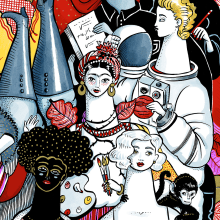 Extraordinary Women. Un proyecto de Ilustración tradicional de Sonia Alins Miguel - 27.08.2018