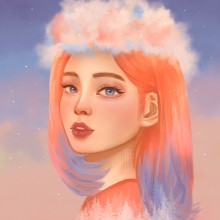 My Fantasy Portrait <3. Digital Illustration, Portrait Illustration, Artistic Drawing, and Digital Painting project by Darcey Ang - 07.23.2020