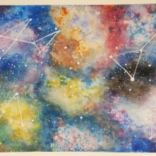 Galaxia. Un proyecto de Ilustración tradicional de Francis Morales - 24.07.2020