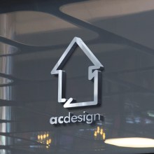 Diseño de logotipo para ACDesign empresa dedicada al rediseño de espacios . Design, e Design de logotipo projeto de Florencia Suárez Ludueña - 27.07.2020