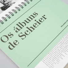 Peter Scheier. Design editorial, e Design gráfico projeto de Alles Blau - 29.07.2020