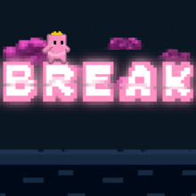 Break. Pixel Art, Game Design, and Game Development project by taniaolarte - 07.30.2020